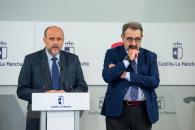 eunión con los responsables de los partidos políticos con representación en las Cortes de Castilla-La Mancha (vicepresidente)