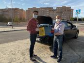 Castilla-La Mancha comienza a recibir y repartir las mascarillas para los trabajadores de los servicios de transporte urbano de la región 
