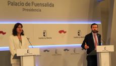 (2) El consejero de Desarrollo Sostenible, José Luis Escudero, ofrece una rueda de prensa