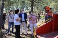 Los profesionales de GEACAM han realizado trabajos de poda y limpieza sobre más de trece hectáreas del monte La Atalaya de Ciudad Real