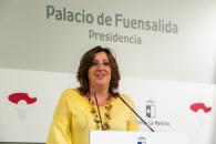 Rueda de prensa de Patricia Franco sobre asuntos del Consejo de Gobierno relacionados con su departamento