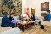 Reunión con los responsables de la Asociación de Residencias de la Tercera Edad de Castilla-La Mancha
