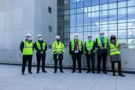 Visita a las obras del nuevo Hospital Universitario de Cuenca (Sanidad) 