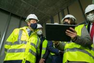Visita a las obras del nuevo Hospital Universitario de Cuenca (Sanidad) 
