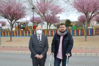 Acto institucional 8M en La Roda y visita al Parque Infantil PERI