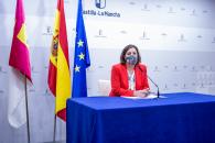 La consejera de Economía, Empresas y Empleo analiza el balance de los decretos de ayudas directas para pymes y autónomos impulsados por el Gobierno regional con motivo del COVID-19