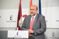 El vicepresidente de Castilla-La Mancha preside la reunión de la Comisión Regional de Coordinación de Fondos de Recuperación, Estructurales y de Inversión