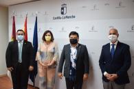 El Gobierno de Castilla-La Mancha explora líneas de colaboración  económico-comercial, cultural y de cooperación para el desarrollo con El Salvador  