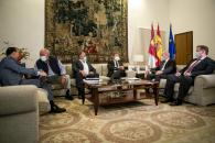 Reunión con el presidente de la Federación de Comunidades de Regantes de Castilla-La Mancha