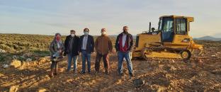 El Gobierno regional trabaja para recuperar el área degradada en la vía pecuaria `Colada del Sano en Gálvez´ por un depósito incontrolado de residuos