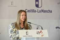El vicepresidente de Castilla-La Mancha, José Luis Martínez Guijarro, clausura el acto institucional del Gobierno de Castilla-La Mancha para conmemorar el Día de Europa