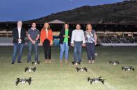 Un centenar de drones dibujaron en el cielo de Puertollano las imágenes emblemáticas de Castilla-La Mancha para celebrar el Día de la Región
