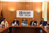 El consejero de Fomento, Nacho Hernando, inaugura la Asamblea de la Federación Regional de la Construcción (FERECO)