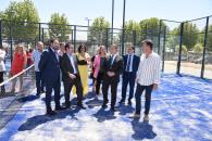 Inauguración de la nueva zona deportiva de Las Mesas (Cuenca)