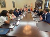El presidente de Castilla-La Mancha es recibido por el Gobernador de Puerto Rico