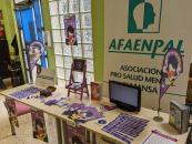 La directora del Instituto de la Mujer, Pilar Callado, inaugura el Punto Violeta de la  Asociación de familiares y amigos de enfermos psíquicos de Almansa (AFAENPAL)
