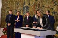 El jefe del Ejecutivo autonómico, Emiliano García-Page, preside el acto de firma de los convenios para la Estrategia de Movilidad Urbana Sostenible con algunas de las principales ciudades de Castilla-La Mancha (Fomento)