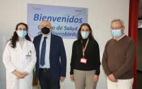 Visita Centro Vacunación Covid en Villarrobledo