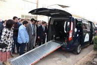Inauguración del modelo de Transporte Sensible a la Demanda (TSD) del Campo de Montiel (I)