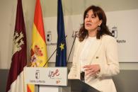 La consejera de Igualdad y portavoz del Gobierno, Blanca Fernández, presenta, el Centro de Atención Integral a Víctimas de Violencia Sexual de Toledo