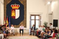 Encuentro informativo del Presidente Page con medios en el Palacio de Fuensalida