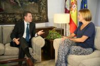 Reunión del Presidente García-Page con María Dolores de Cospedal