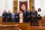 El presidente de Castilla-La Mancha, Emiliano García-Page asiste a la toma de posesión de los miembros del Consejo Consultivo
