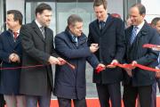 Inauguración de la nueva planta de la multinacional Bell Group en Fuensalida (Toledo)