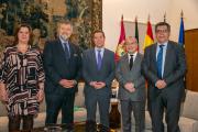 Recibe a los embajadores de Francia y Alemania en España, Jean-Michel Casa y Wolfgang Dold