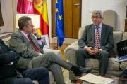 Reunión con el presidente de UNICEF Comité Castilla-La Mancha
