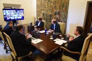 Videoconferencia de presidentes autonómicos convocada por el presidente del Gobierno de España