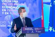 Clausura del encuentro empresarial “Hacia una recuperación económica en España y Europa”