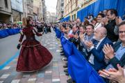 Desfile de Moros y Cristianos en Almansa