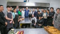 Visita de la Escuela de Cocina ‘Semillas’ de la Fundación ‘Raíces-Carlos Maldonado’