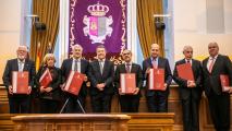Clausura del acto institucional con motivo del 40 aniversario de las Cortes de Castilla-La Mancha