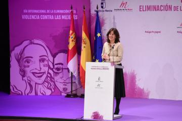 El Gobierno de Castilla-La Mancha pide una marea humana que actúe de muro de contención contra la violencia de género
