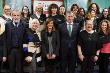 La directora del Instituto de la Mujer, Pilar Callado, asiste a la clausura de la Universidad Mujer Rural de la Fundación Eurocaja Rural