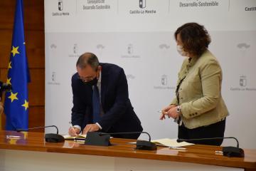 Patricia Franco asiste al acto de constitución del Consejo de Economía Social de Castilla-La Mancha