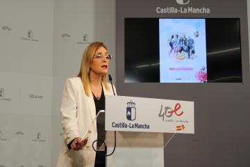 Presentación campaña "De igual a igual" en Albacete con motivo del 8M