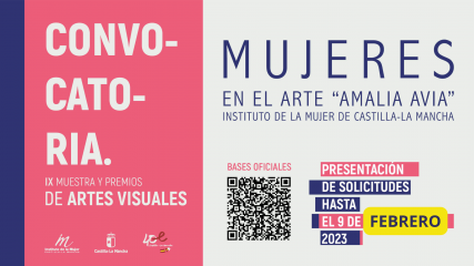 El Instituto de la Mujer amplía hasta el 9 de febrero el plazo para presentar trabajos a los Premios y Muestra Mujeres en el Arte ‘Amalia Avia’