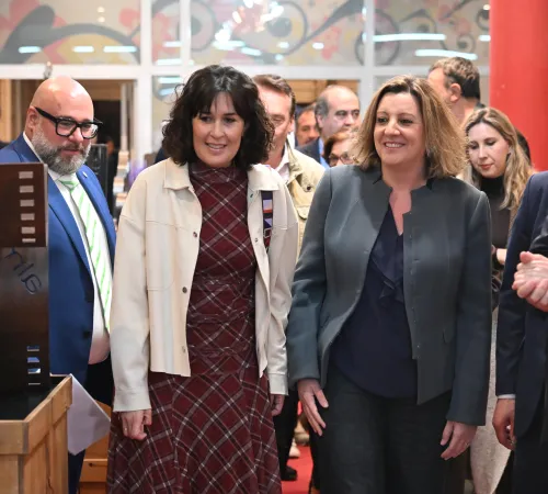 Patricia Franco ha asistido a la presentación del cartel de la Ruta de la Pasión Calatrava