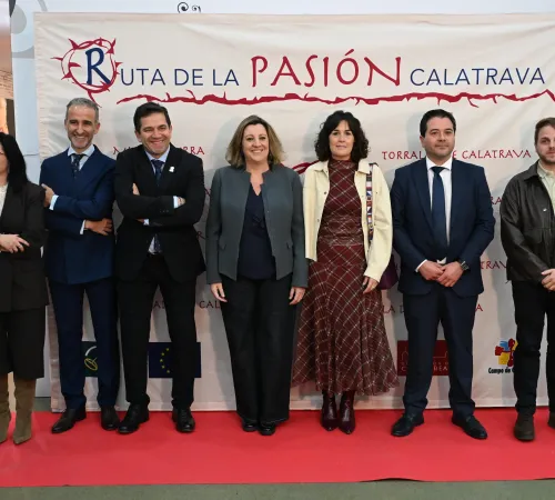 Patricia Franco ha asistido a la presentación del cartel de la Ruta de la Pasión Calatrava