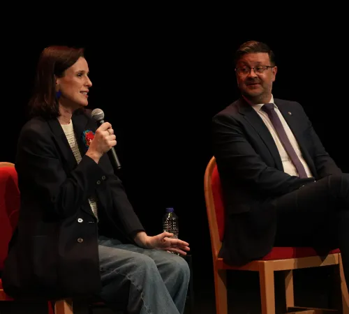 Amador Pastor en la presentación de la II Edición de las Residencias Artísticas del Festival de Almagro