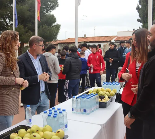 Nazareth Rodrigo en el Día de Europa en Villacañas