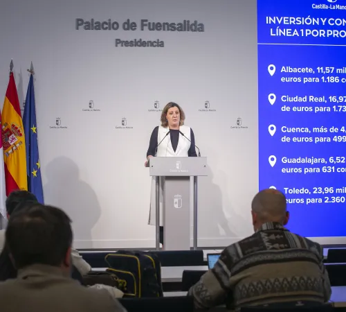 Patricia Franco ha detallado los asuntos de Economía aprobados en Consejo de Gobierno