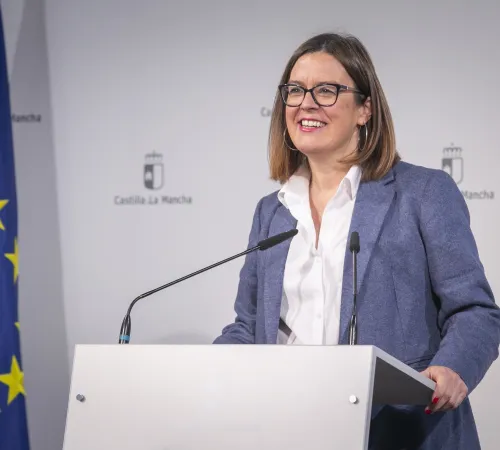 La portavoz del Ejecutivo, Esther Padilla