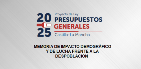 Memoria de Impacto Demográfico Prespuestos CLM 2025