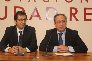 El consejero de Hacienda se reúne con el presidente de la Diputación de Ciudad Real