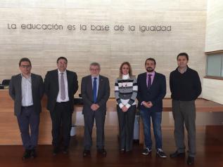 Ángel Felpeto recibe a los miembros del nuevo Comité de Justicia Deportiva de Castilla-La Mancha