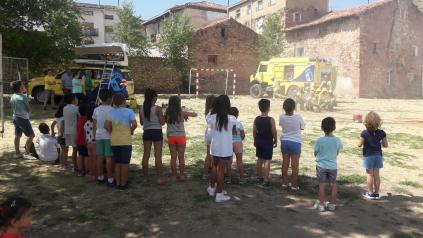 Geacam desarrolla una jornada de educación ambiental con un grupo de alumnos en Checa (Guadalajara)